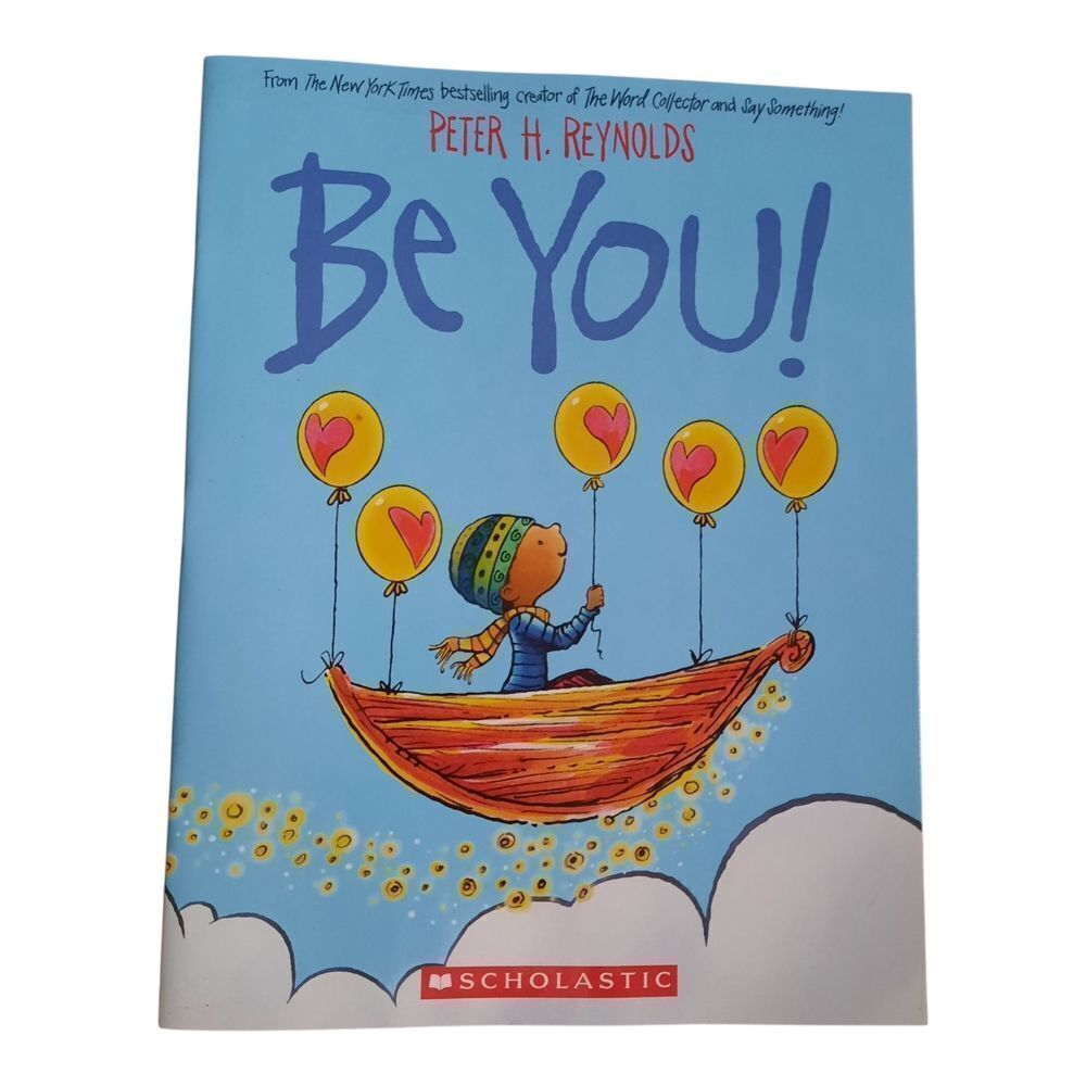 Scholastic 'Be You!' Book - Blue and Yellow